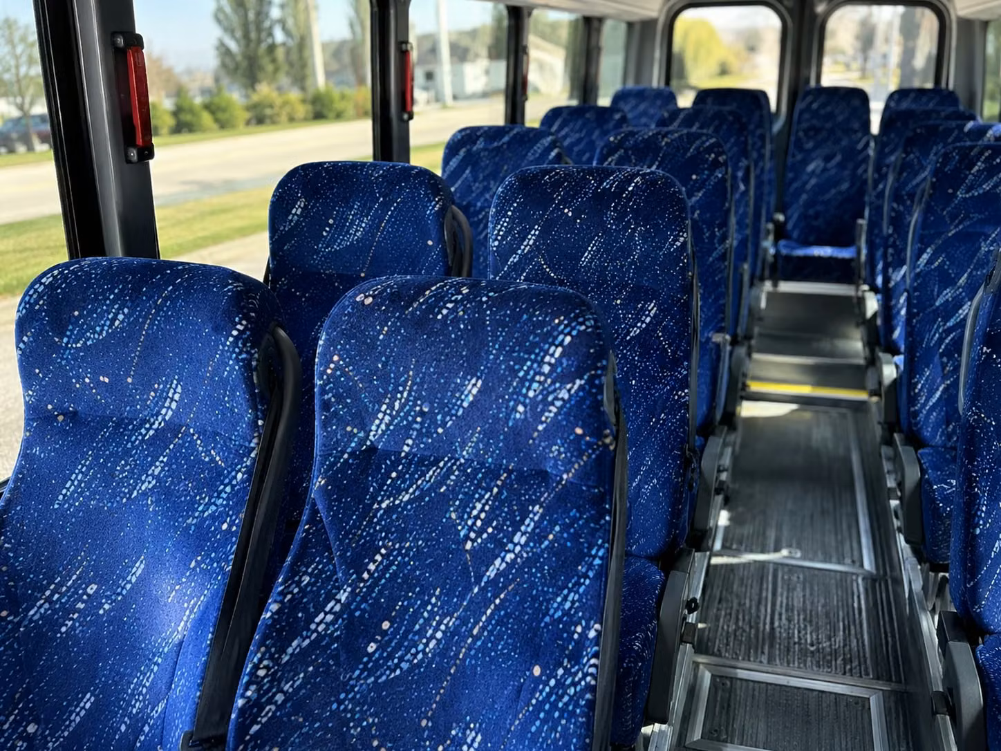 18 passenger minibus inside