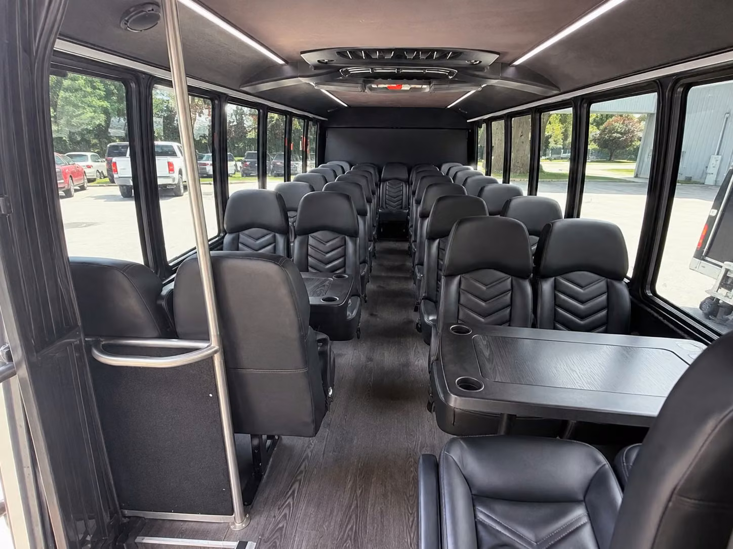 20 passenger minibus inside