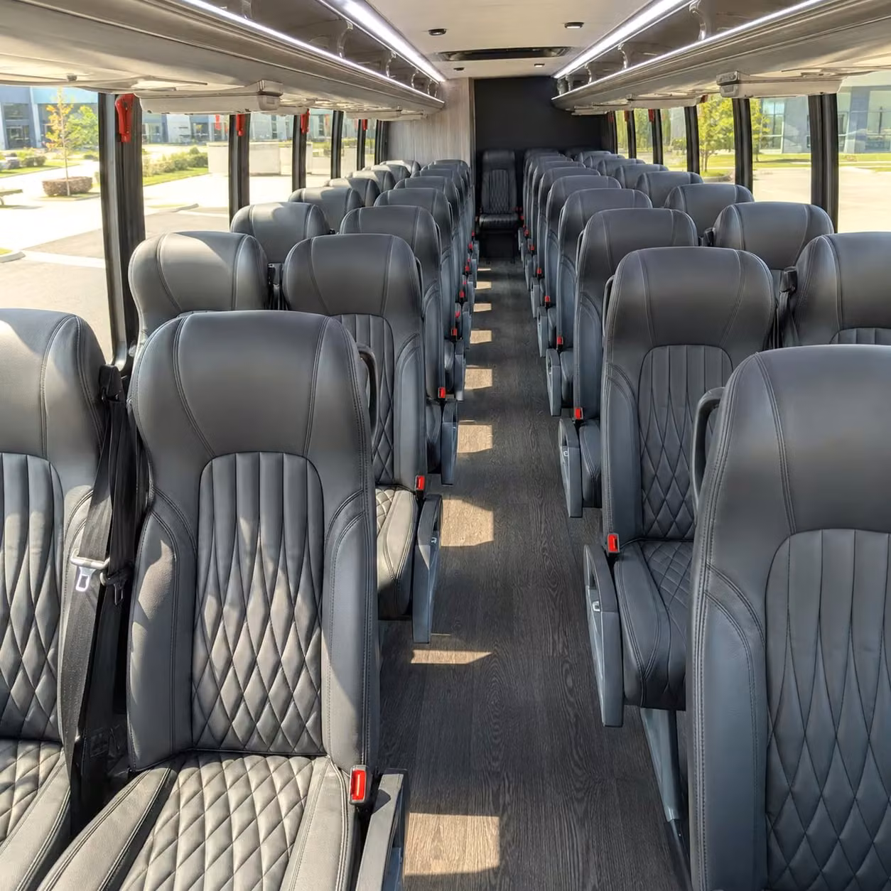 35 passenger minibus inside