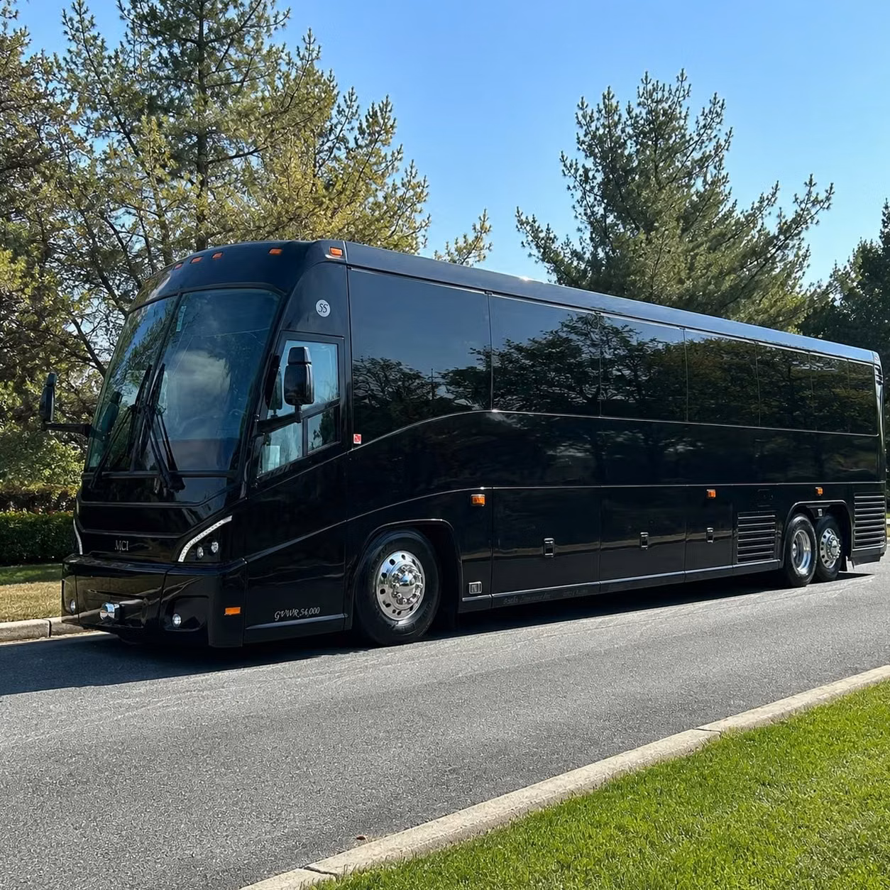 charter bus transportation for fairchild air force base personnel and support operations