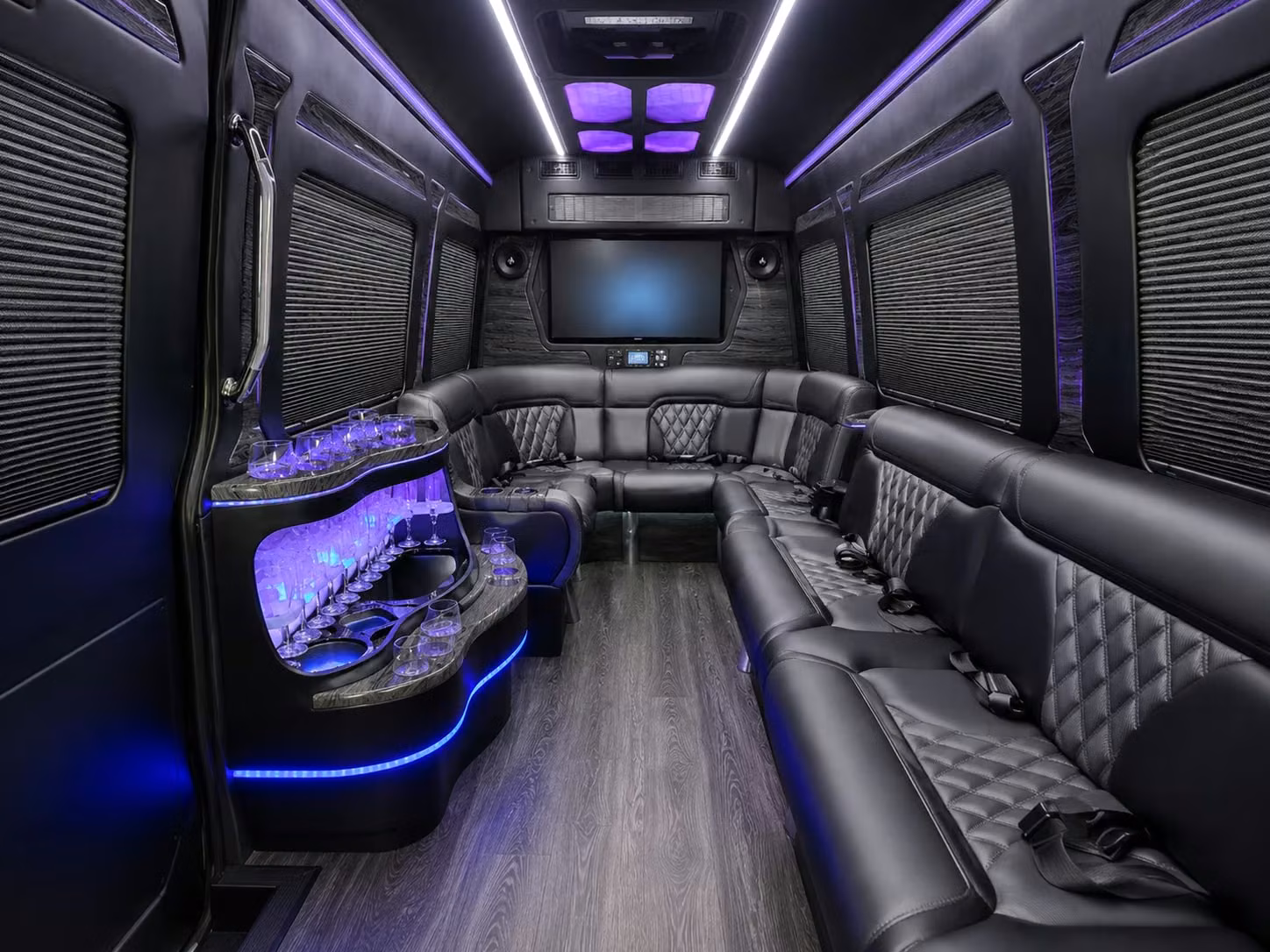 sprinter limousine inside