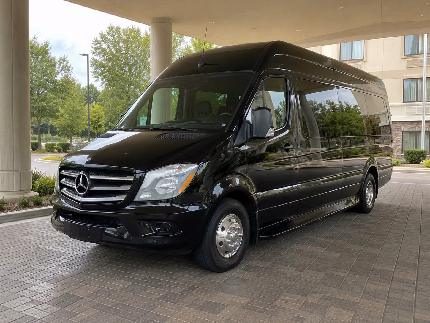 sprinter van with driver