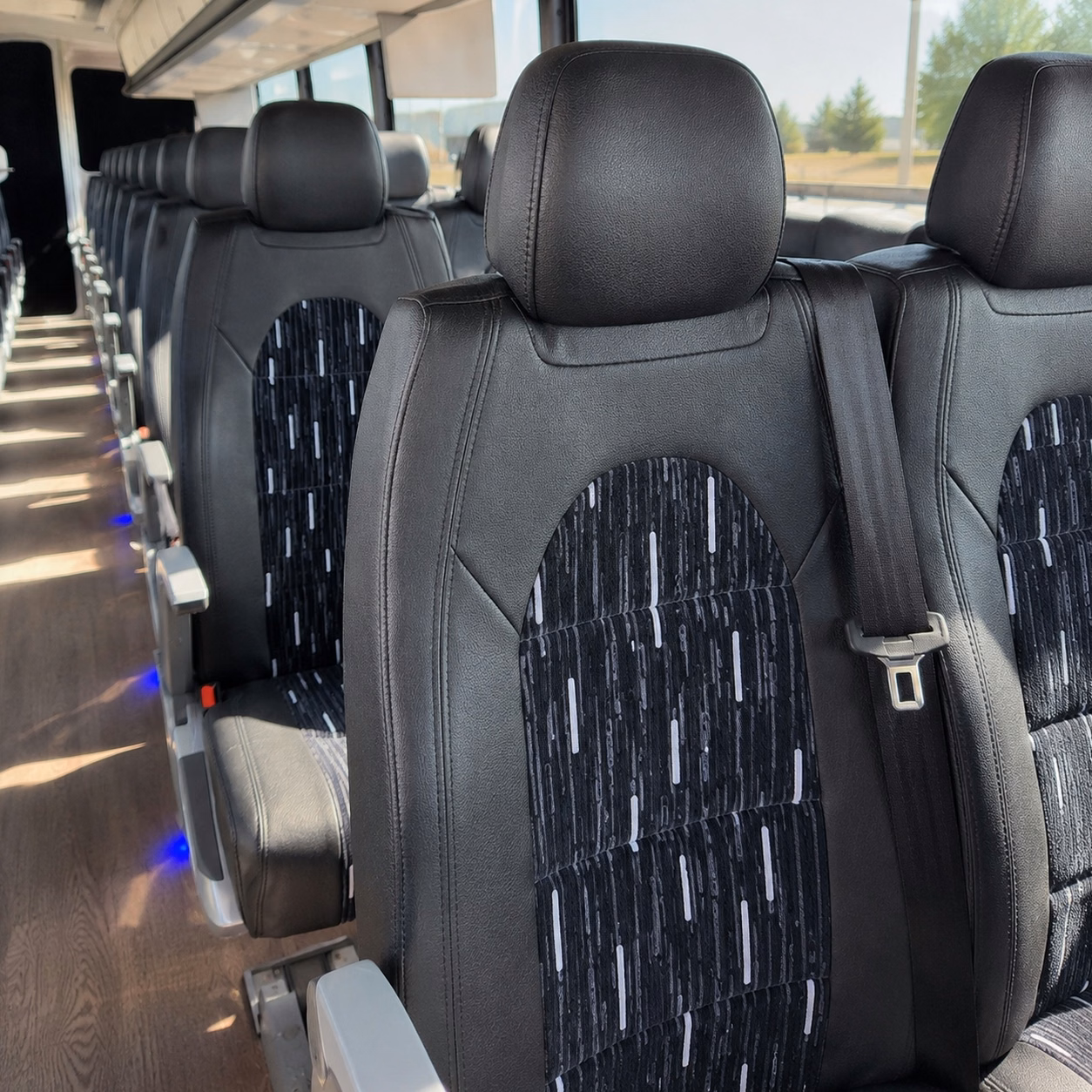 through spokane valley to the venue charter bus rentals for large prom groups